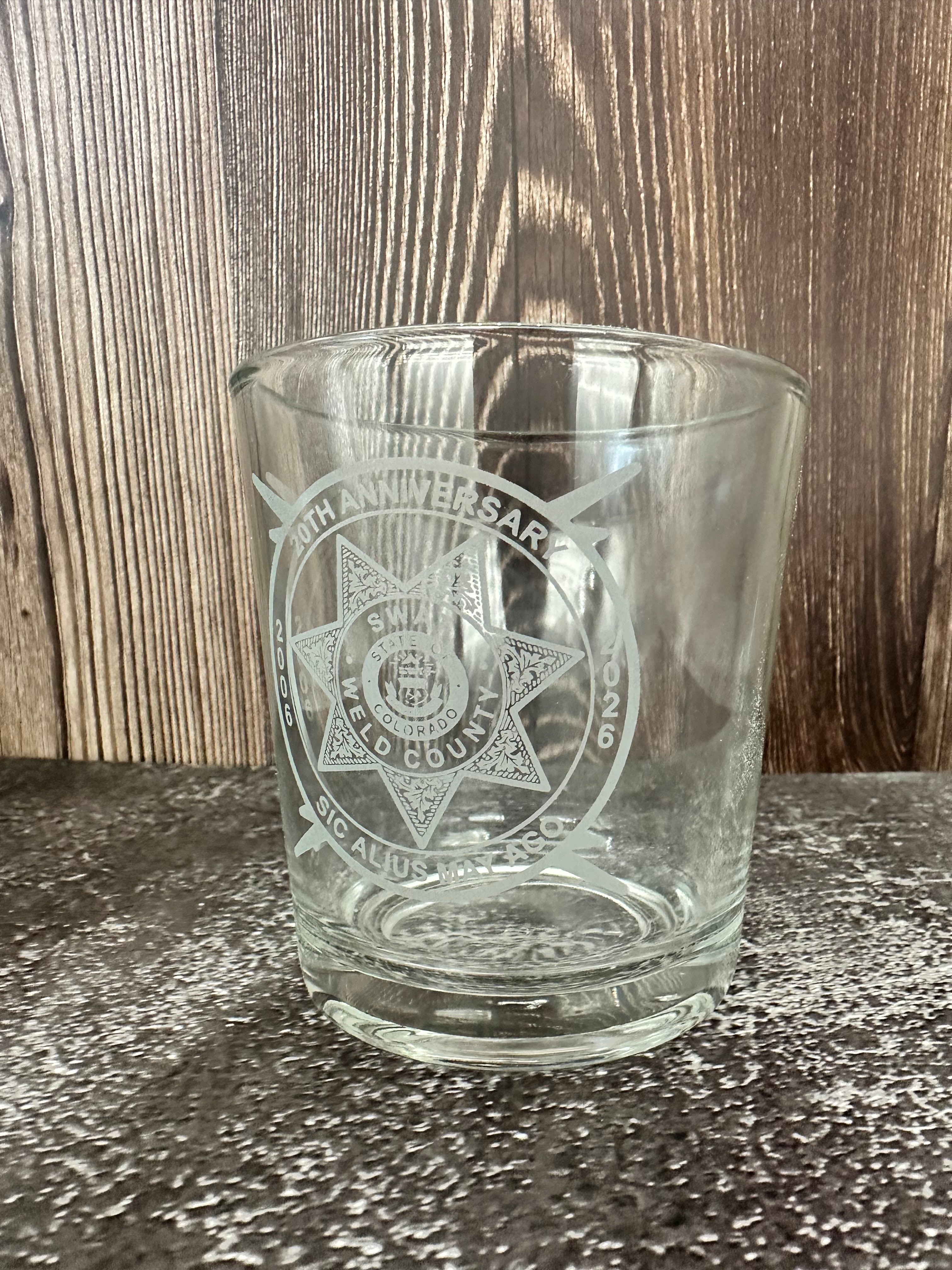 Custom Engraved Whiskey Glass 4ct