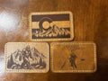 Leather Patch - Iron On 25ct