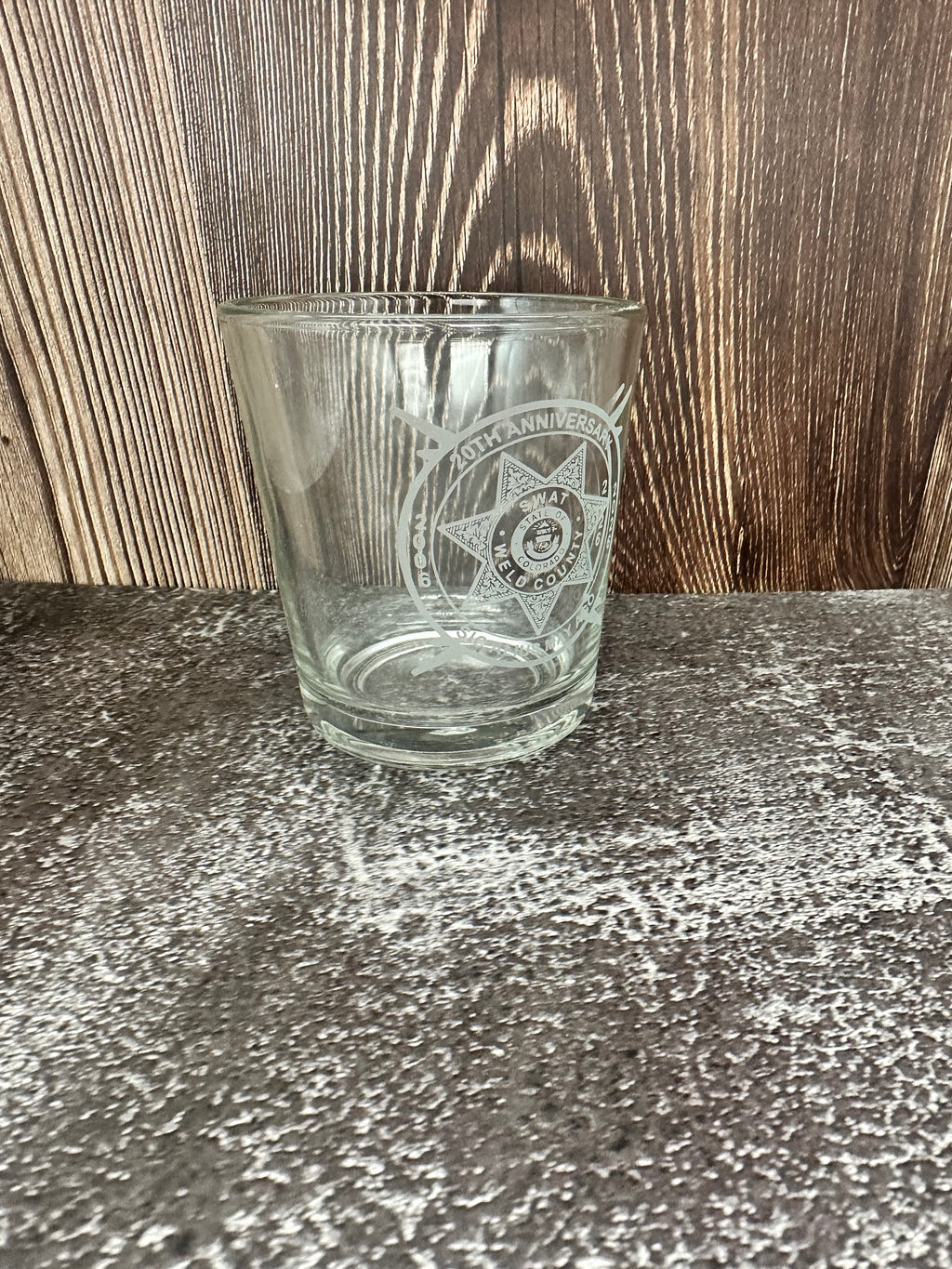 Custom Engraved Whiskey Glass 4ct