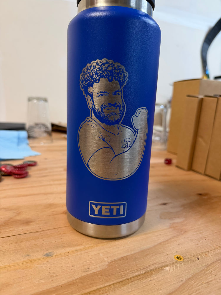 Custom laser engraved project by Dalzell Prints