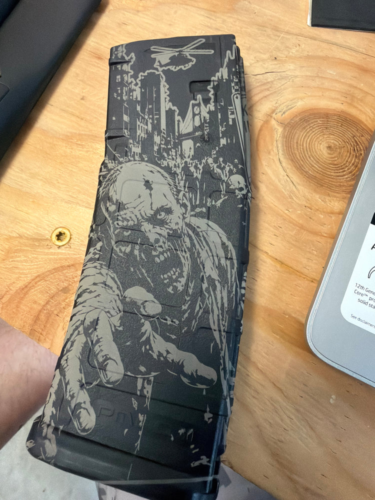 Custom laser engraved project by Dalzell Prints