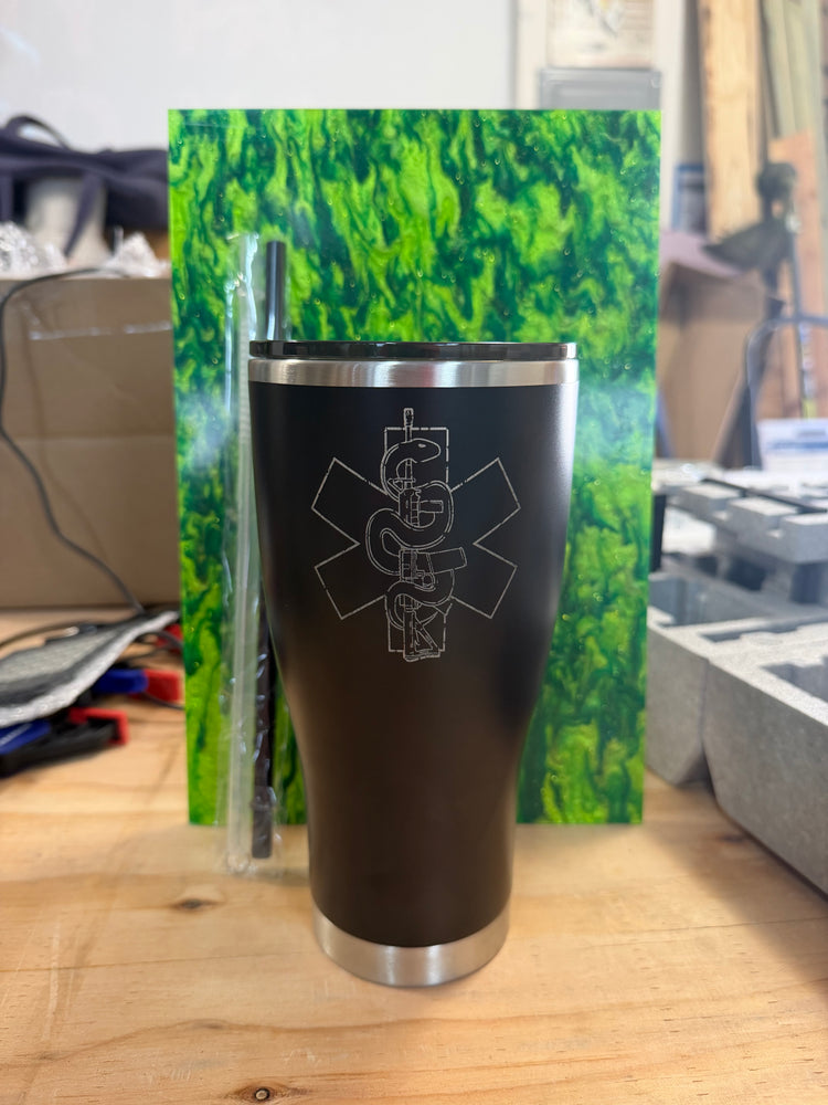 Custom laser engraved project by Dalzell Prints