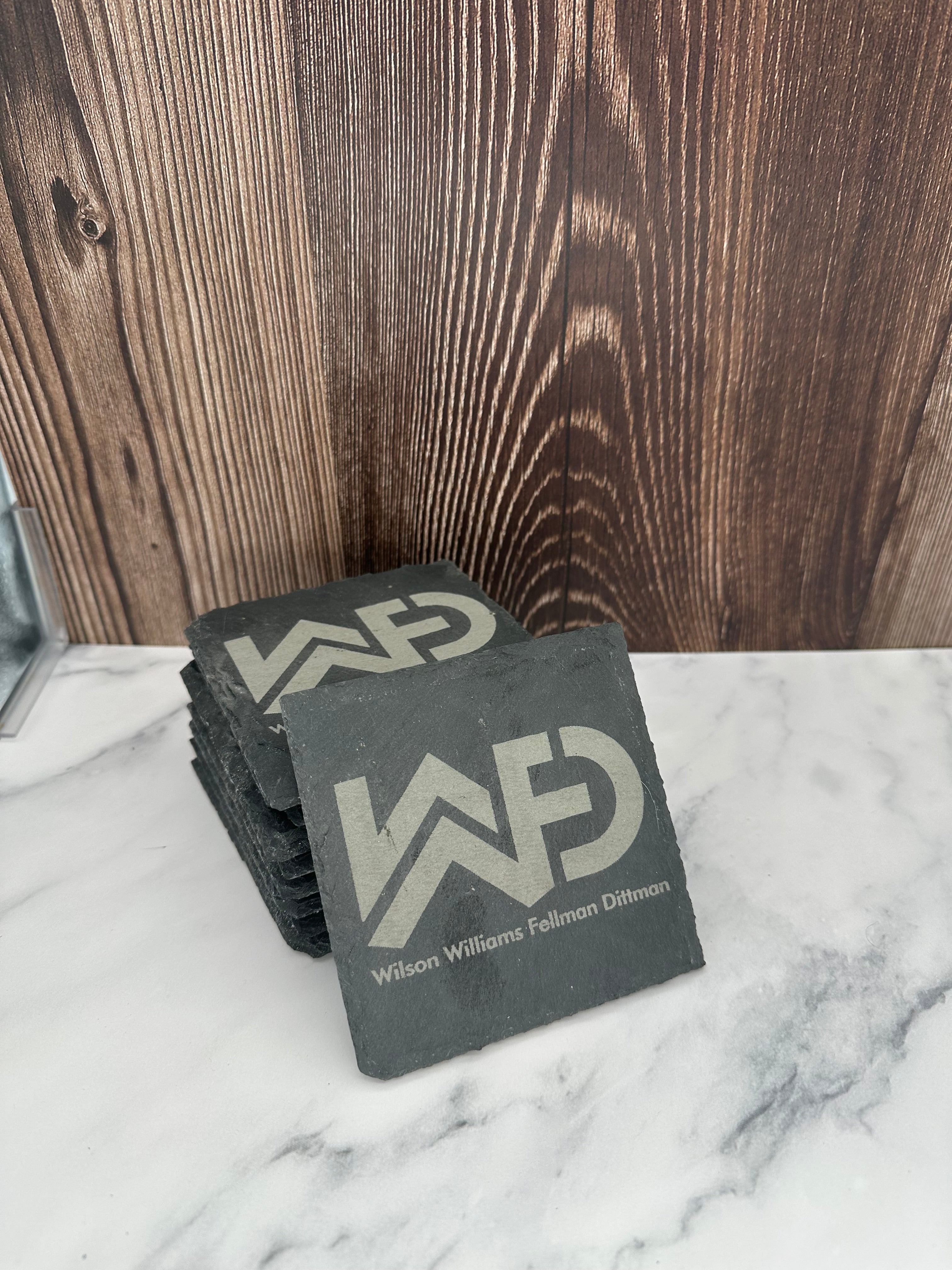 Slate Coaster = Square