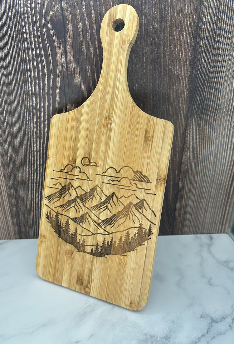 Personalized Bamboo Cutting Board - Small