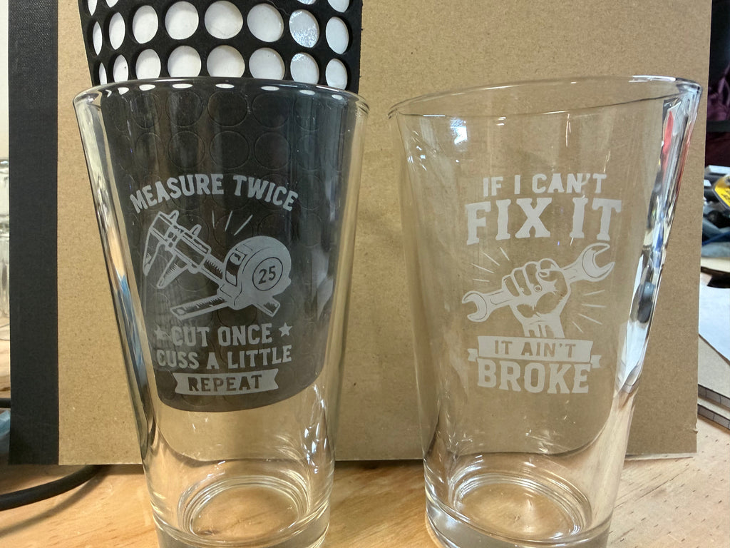 Garage Whiskey Glasses - Set of 4