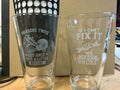 Garage Whiskey Glasses - Set of 4